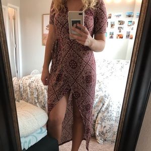 Tie Midi Dress